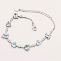 Aquamarine Prism Bracelet - Flow